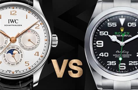 iwc vs rolex prestige|piaget vs rolex.